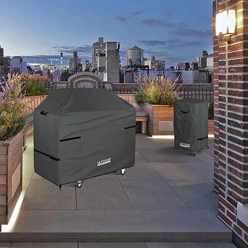 Miniatura 40 de ULTCOVER Cubierta impermeable para parrilla de 48 pulgadas, cubierta resistente para barbacoa de 2 a 3 quemadores, parrilla de gas al aire libre