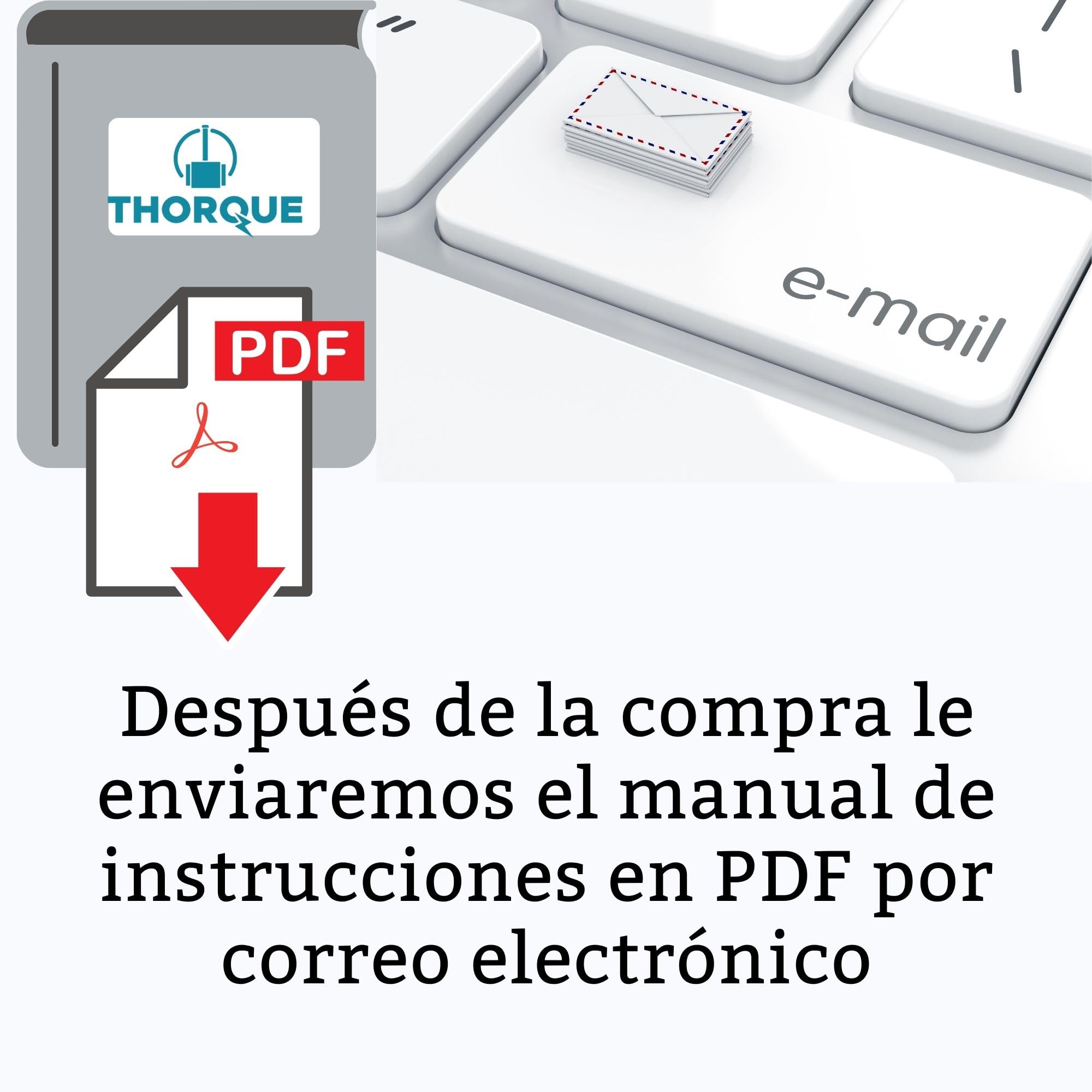 Desatascador de Tuberías 5 metros THORQUE, Punta a Forma di Garra de 13 mm, Alambre Desatascador Tuberias Profesional, Cable Desatascador Tuberías, Muelle Desatascador