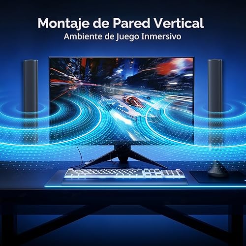 Miniatura 4 de Barra de sonido para Smart TV, barra de sonido de 80 W con conexión Bluetooth/ARC/Opt/AUX, aumento de volumen dinámico, 3 modos de ecualizador