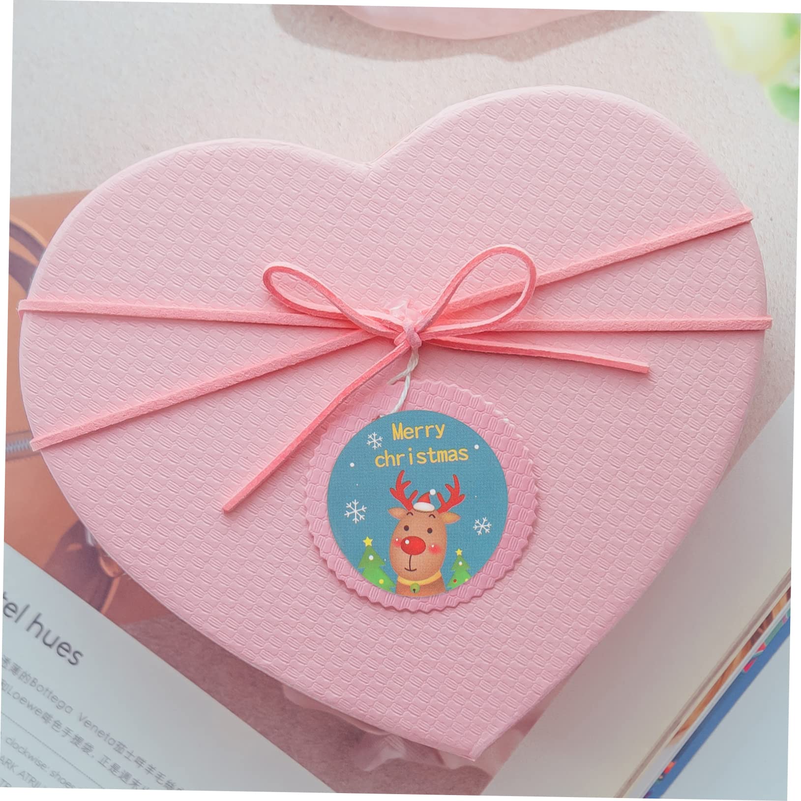 SHINEOFI 8rotoli Etichette Adesive Natalizie Stickers Per Decorazioni Adesivi Festivi Per Buste Renne e Facili Applicare