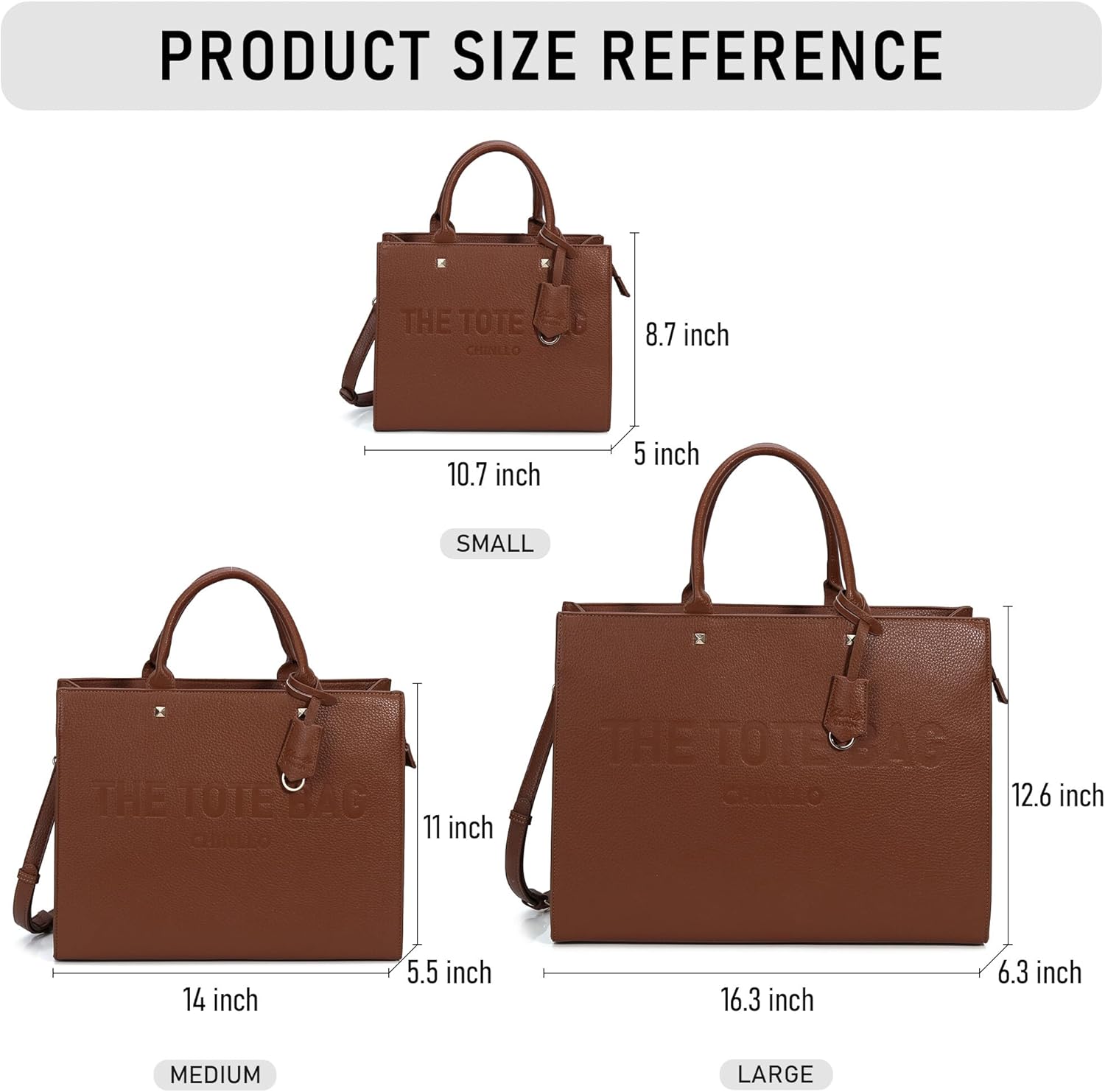 Tote Bag for Women Top Handle Satchel Purse and Handbags with Shoulder Strap - Image 2