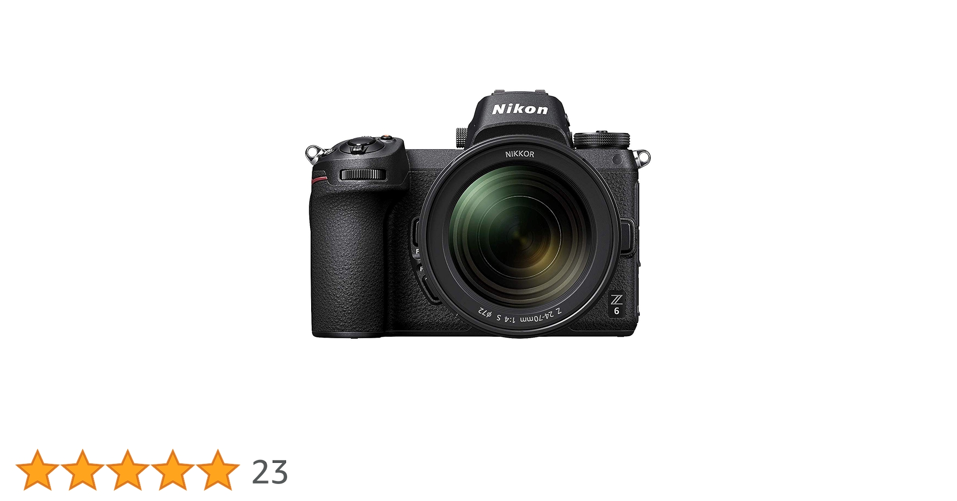 Nikon 一眼レフカメラ F6 24-70mmレンズ付き ニコン Z 6(NikonZ6) 24-70レンズキット [ニコンZマウント] フル