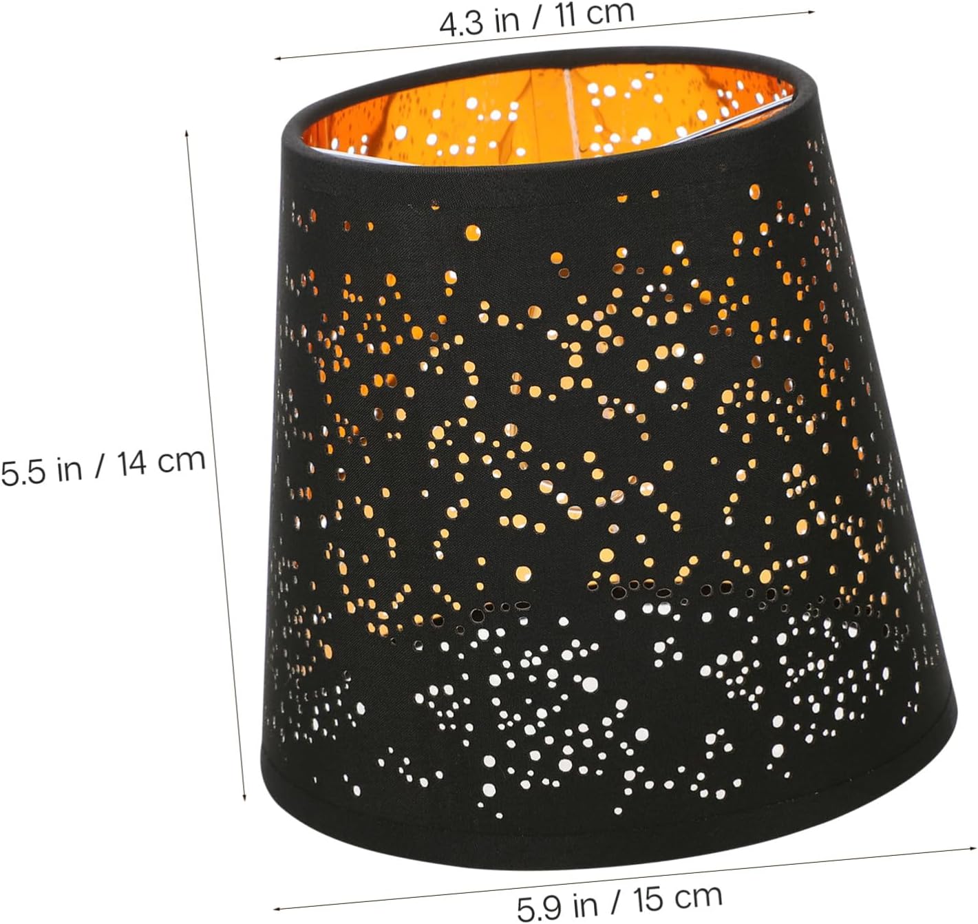 Hollow Cloth Lamp Shade Cover Creative Clip-bulb Light Shade for Wall Floor and Ceiling Lamps High-grade for Home and Housewarming