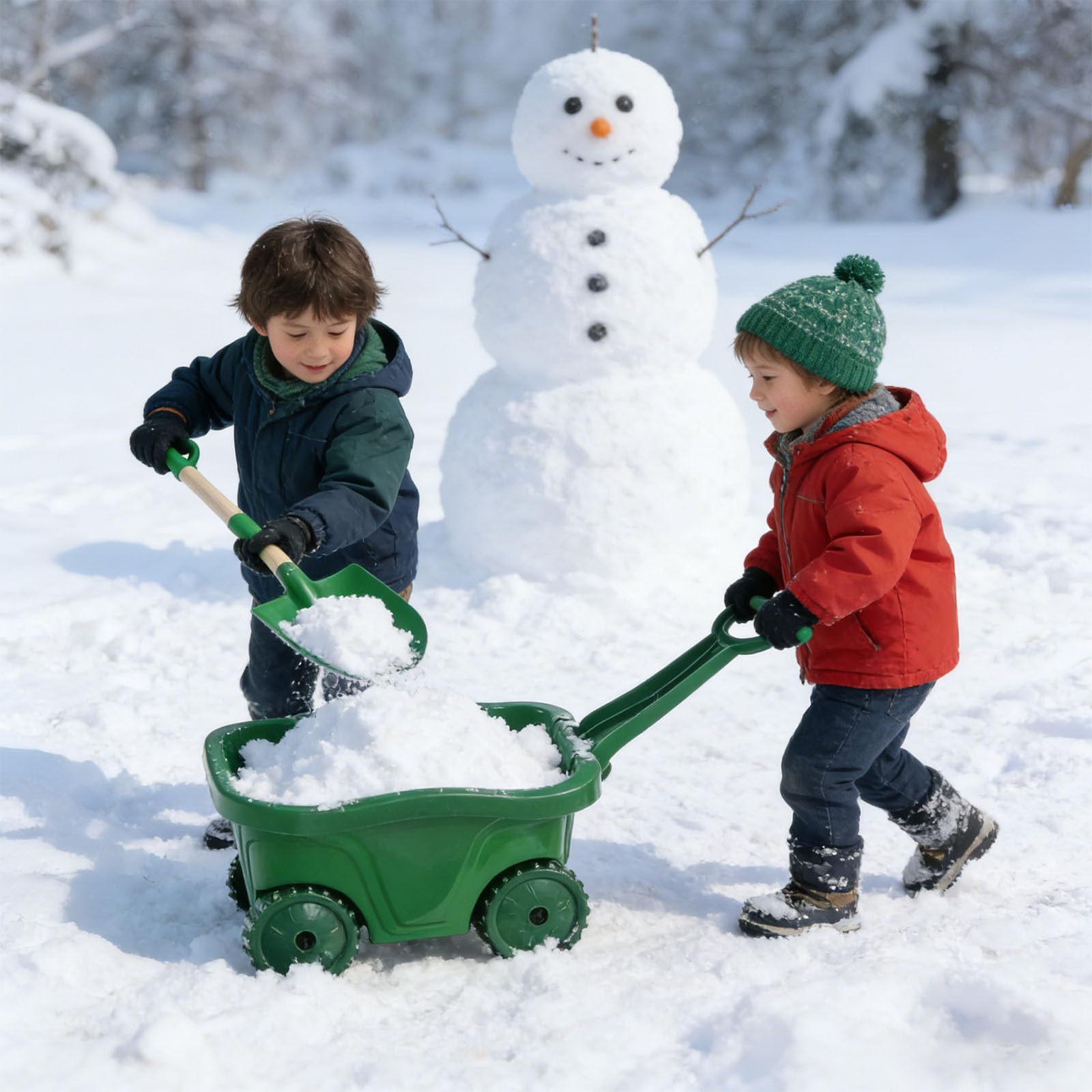 Set di 7 attrezzi da giardinaggio per bambini con pala, zappa e altro ancora, per giocare all'aperto in modo sicuro e verde, in ABS e legno
