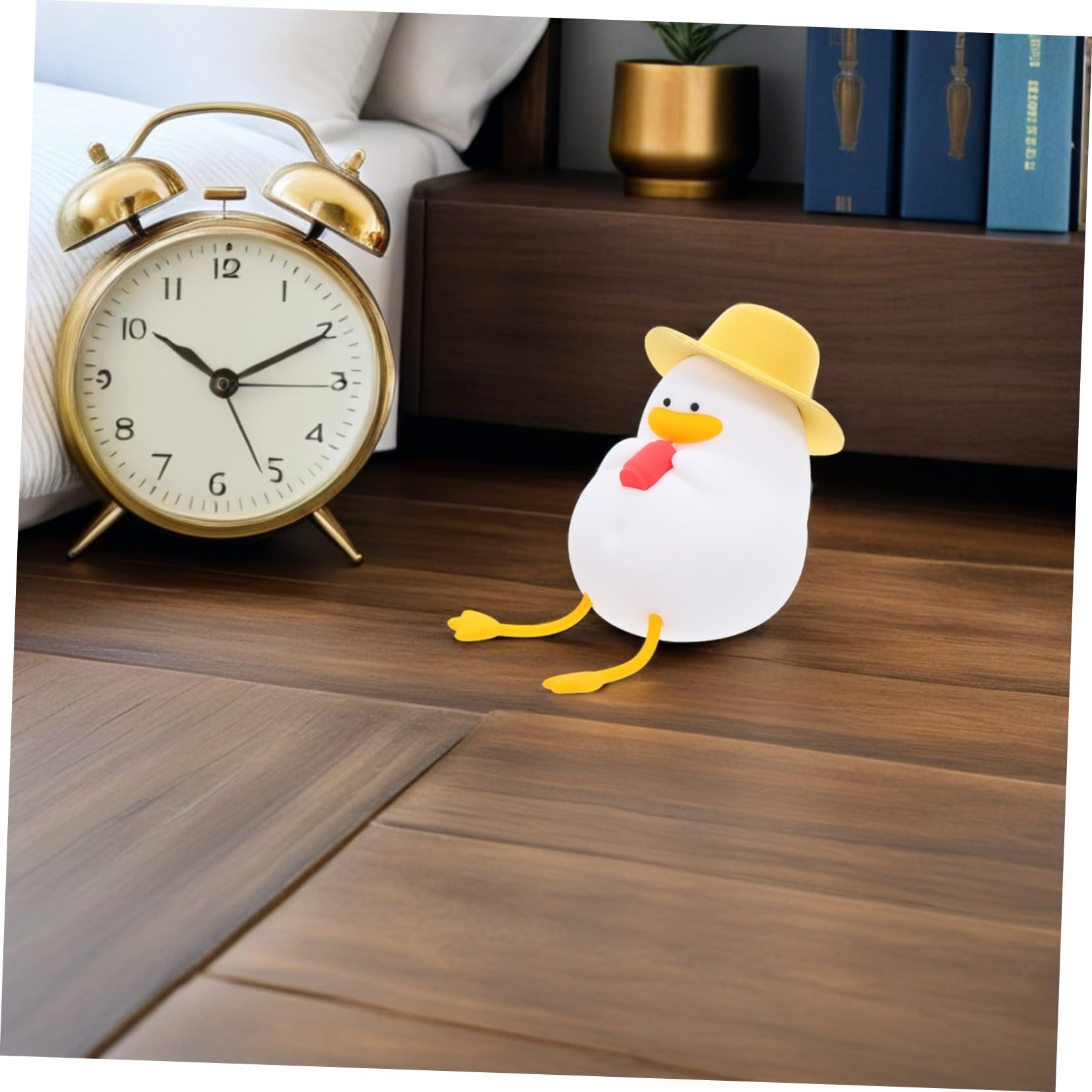 Lampada Anatra in Silicone con LED Luce Calda e Morbida per Cameretta Ragazzo Ragazza Touch Control Portatile per Allattamento e Viaggi Illuminazione per
