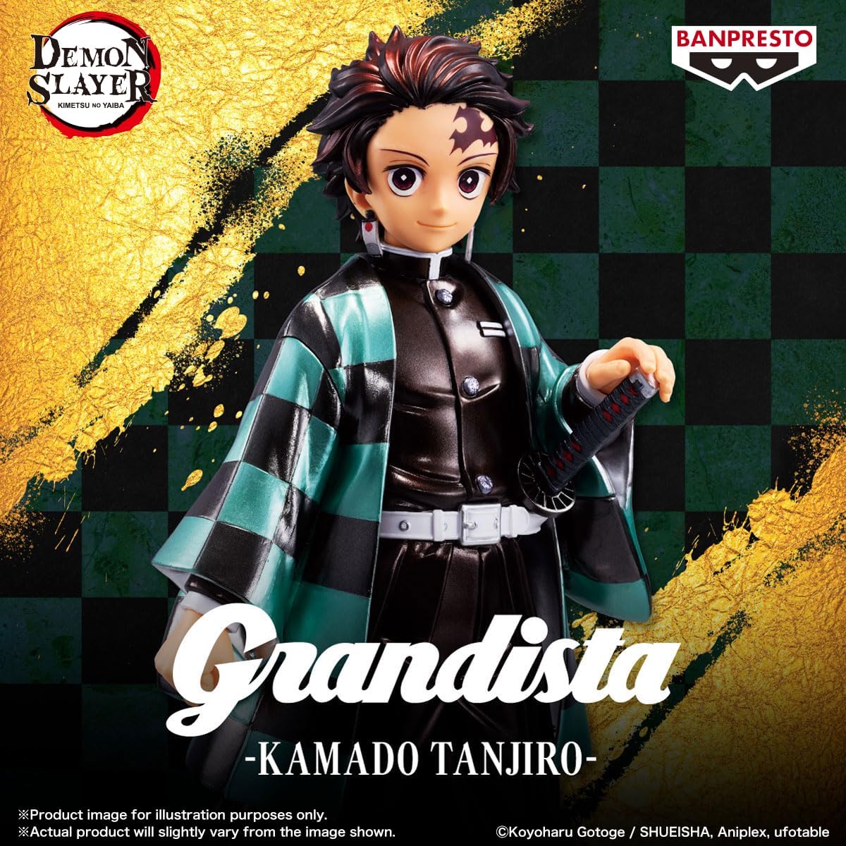 Banpresto - Demon Slayer: Kimetsu no Yaiba - Tanjiro Kamado (Special Color ver.) Grandista Figure