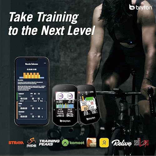 Miniatura 5 de Bryton Rider S500 2.4" Pantalla táctil a color GPS BicicletaCiclismo Computadora fuera de línea USACA mapa con navegación (Rider S500 E)