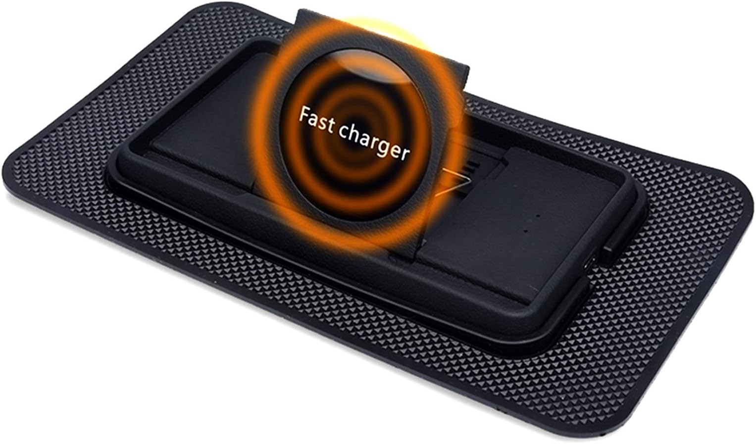 Wireless Charger for Car iPhone Wireless Charger Fast Charging 15W Qi Car Wireless Charging Pad Phone Charger Dashboard Car Wireless Charger for iPhone, Samsung, Android Cell Phones