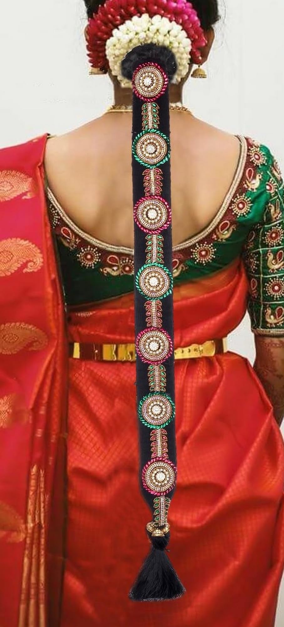 THANUS CRAFT Traditional Pula Poola Jada Billalu Hair Choti Ornaments Beera Bharatanatyam Kuchipudi Classical Dance Jewellery for Women & Girls (B0CS3NY2DL) Amazon Price History, Amazon Price Tracker