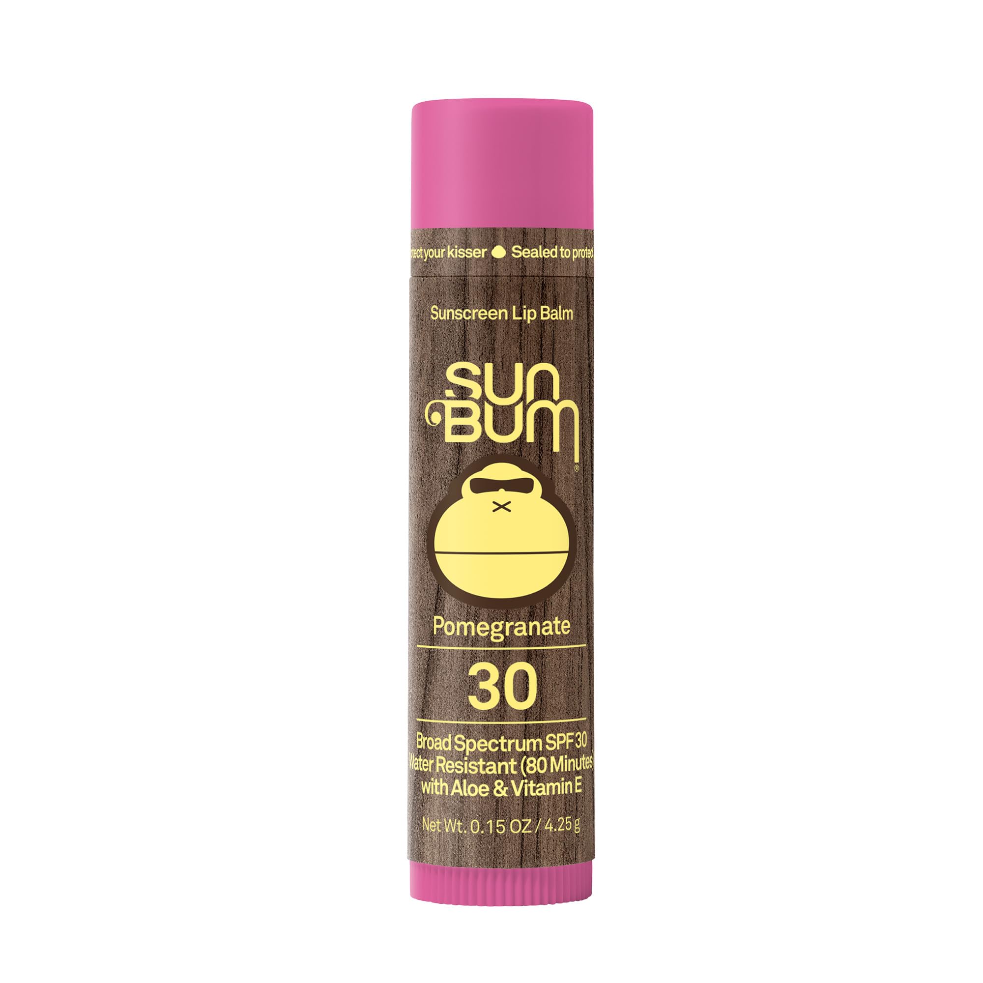 Sun Bum SPF 30 Sunscreen Pomegranate Lip Balm