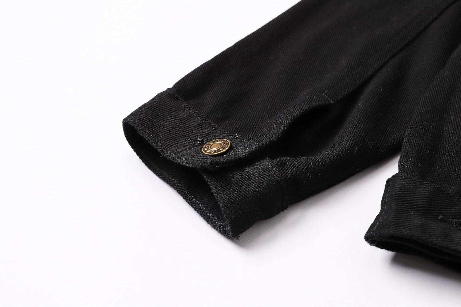 Joe Wenko Kids Toddler Baby Boys Girls Casual Outerwear Denim Jacket - Image 6