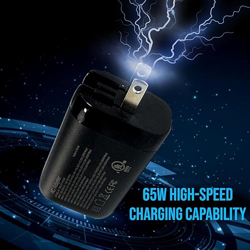 Miniatura 3 de Adaptador de viaje universal - Adaptador de enchufe todo en uno para teléfono, MacBook, tabletas, iPad, computadoras portátiles, reloj inteligente -