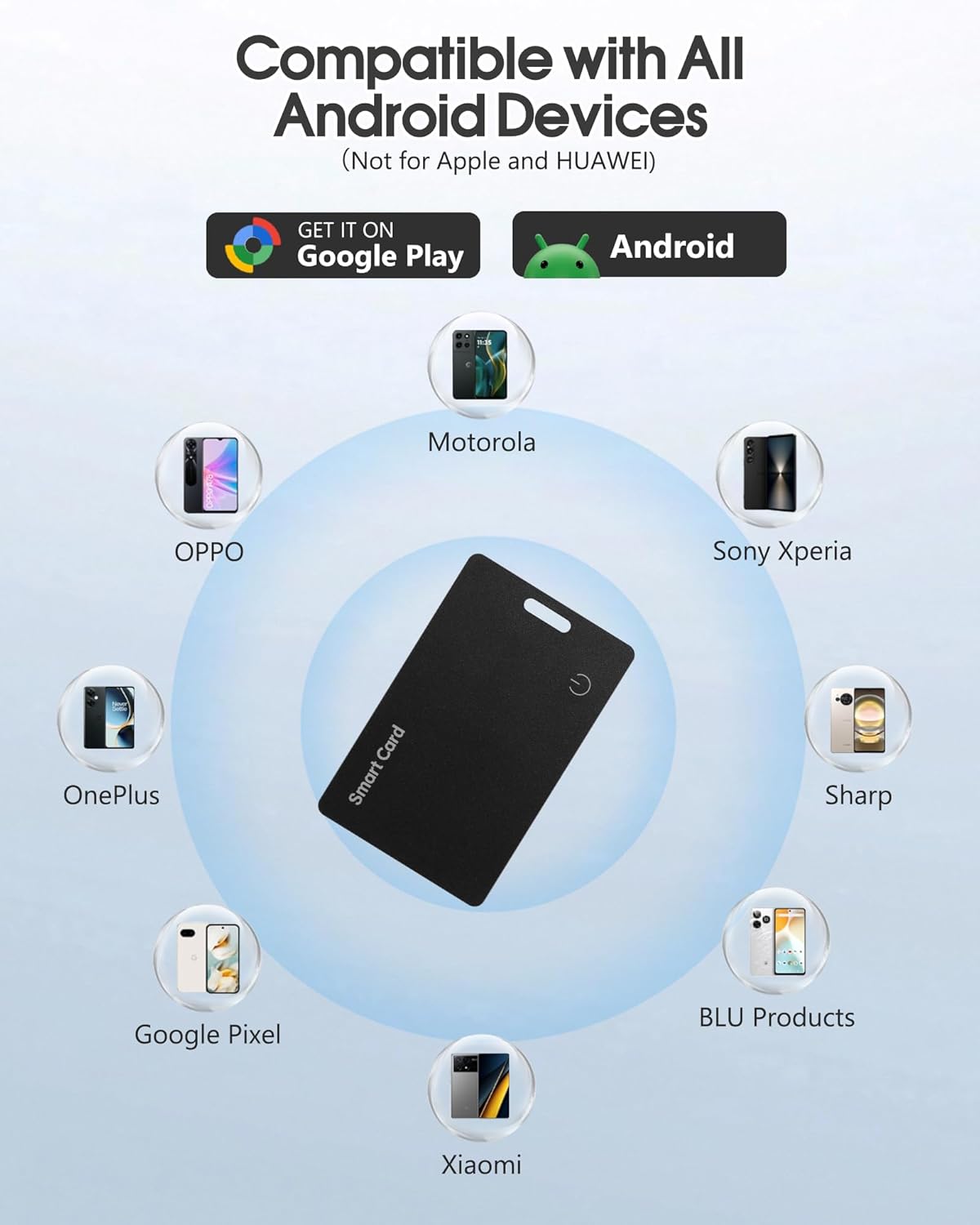 Wallet Tracker Card for Android,Rechargeable Air Tag Wallet Finder, Thin and Light Smart Card IP68 Waterproof GPS Tracker Item Locator for Google Find Hub App(Android Only) - Image 6