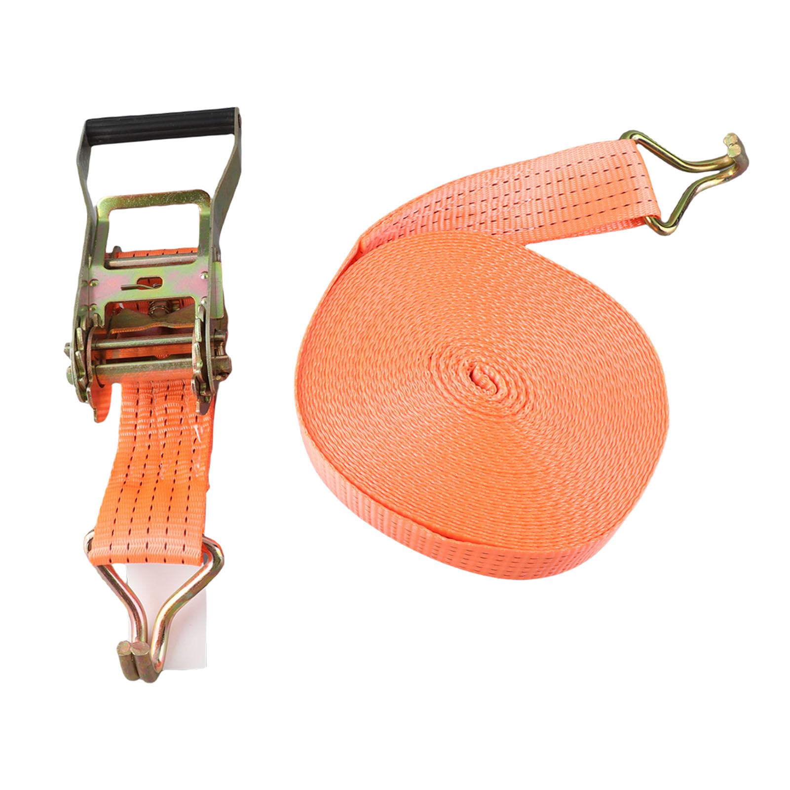 Generic Sangles à Cliquet Robustes 15M avec Tendeur élargi pour Remorque et Camion, Fixation de la Cargaison, 1 unité