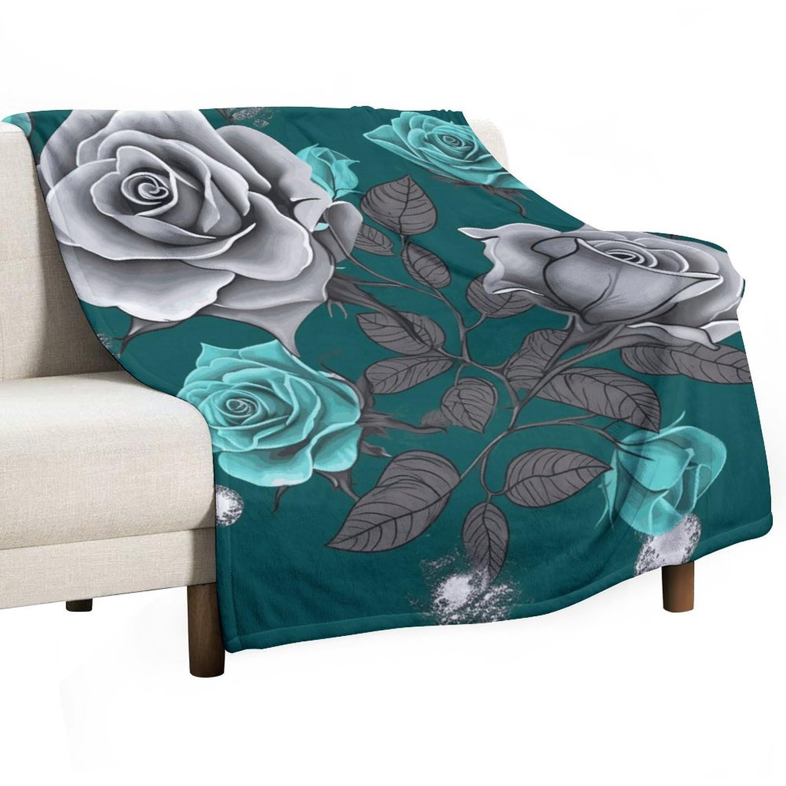 Couverture en flanelle confortable contre le froid sur le lit
