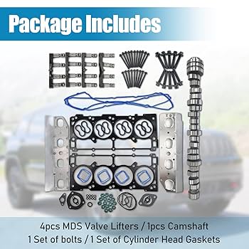 Hemi.　1126 Blrack 5.7 Hemi MDS Camshaft and lifters Kit With Engine