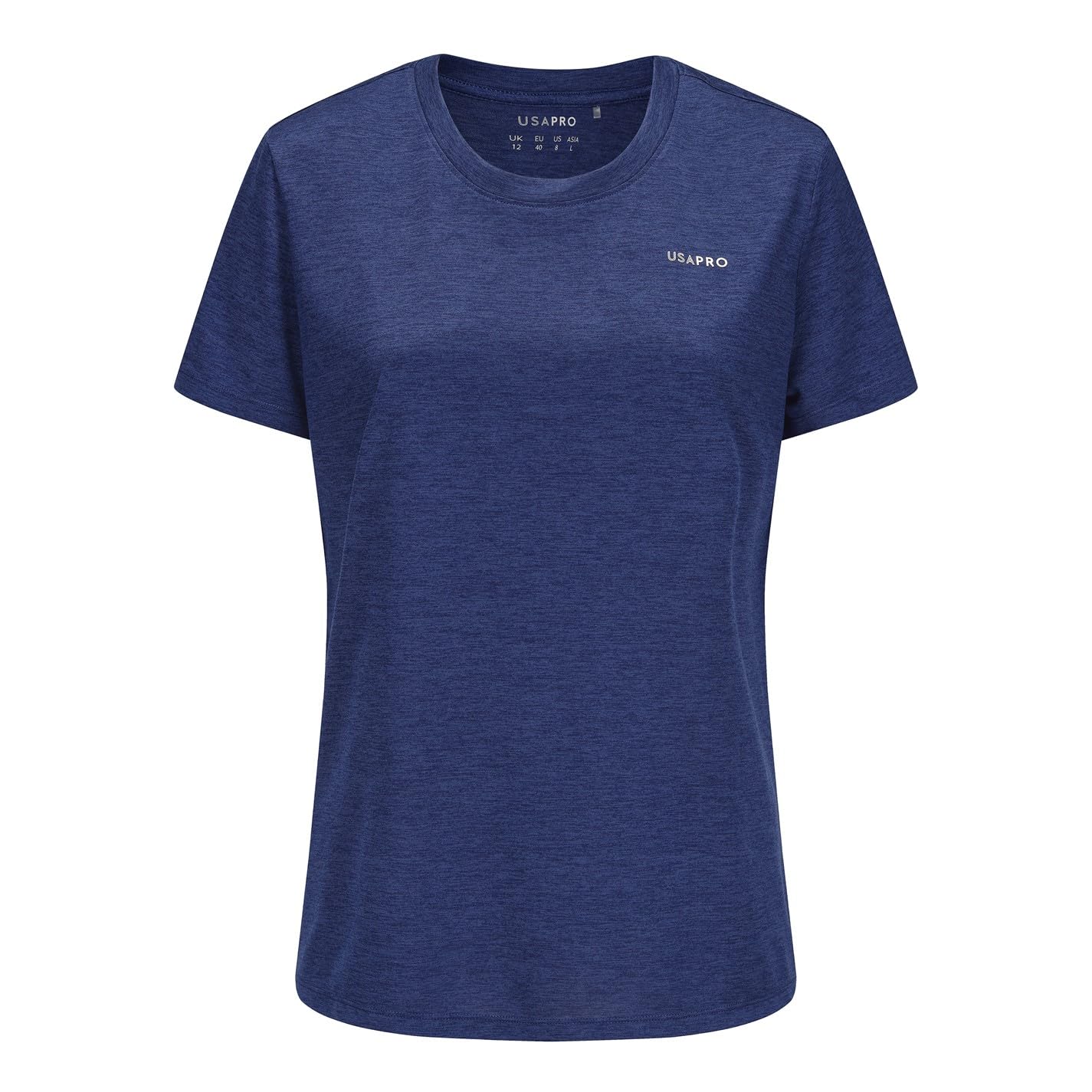 USA Pro Womens Tech C T-Shirt Navy 14