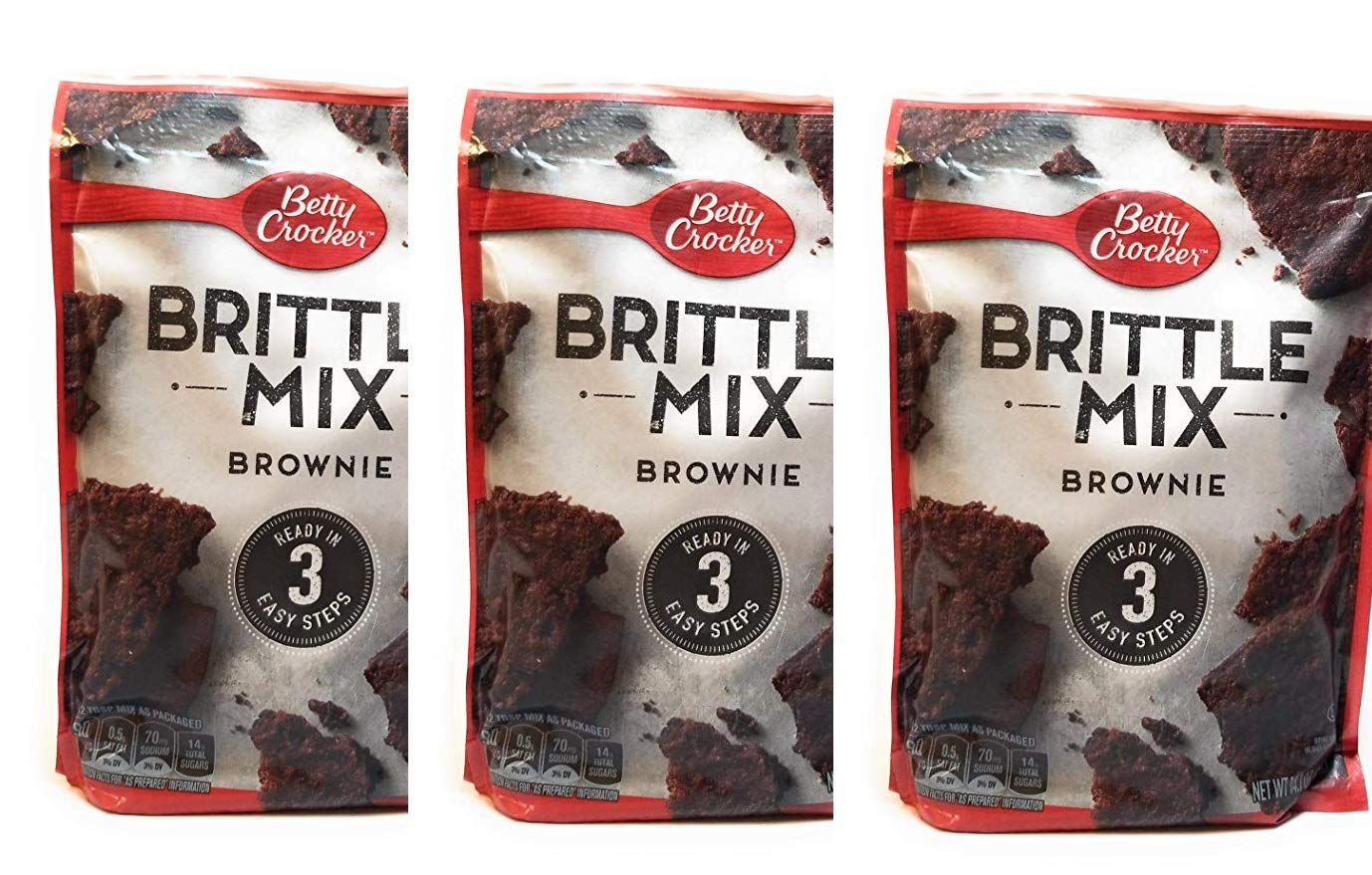 Betty Crocker Brownie Brittle Mix Brownie(pack of 3)No