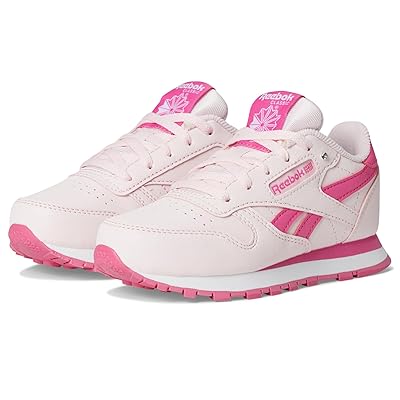 Reebok Kids Classic Leather (Little Kid) Girls Shoes Frosted Berry/True Pink/White