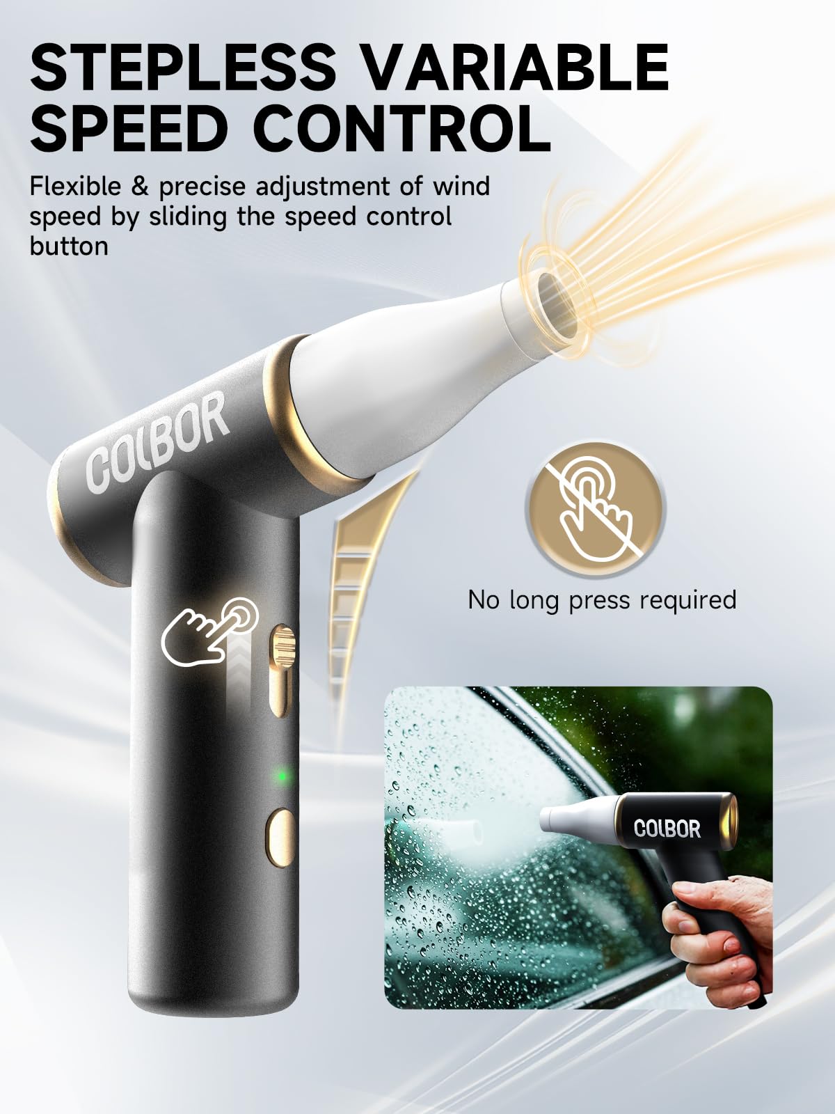 COLBOR AirMaxx A1 コルバ エアブロワー Compressed Air Duster, COLBOR AirMaxx A1 Electric Air Blower