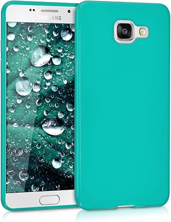 kwmobile Funda para Samsung Galaxy A5 (2016) - Carcasa para m?vil en [TPU Silicona] - Protector [Trasero] en [Turquesa Mate]