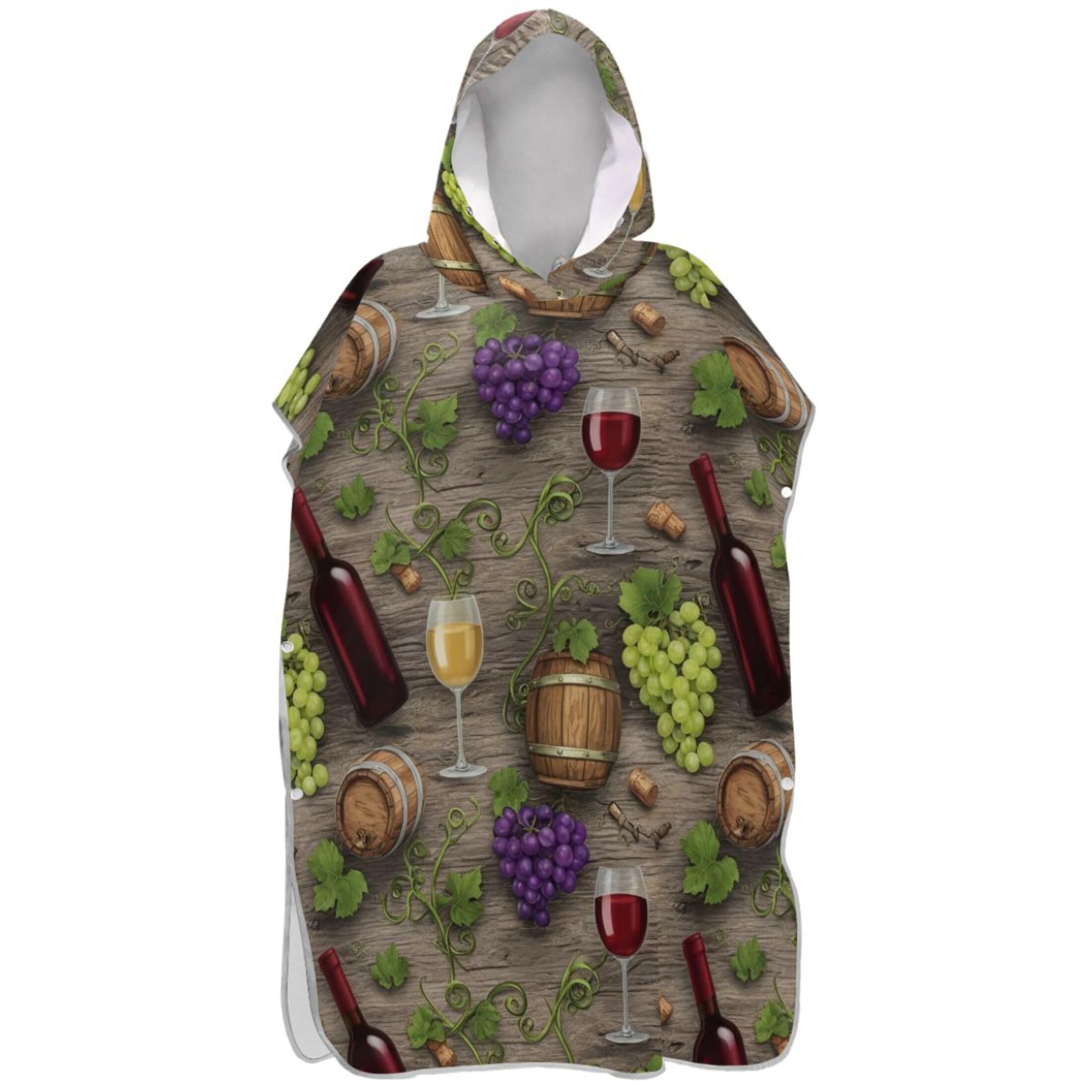 Poncho de surf marron pour vos sorties plage et sessions de change après session de glisse