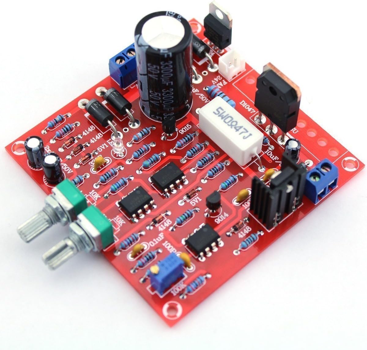 0-30V 2mA - 3A Adjustable DC Regulated Power Supply DIY Kit Short Circuit Current Limiting Protection