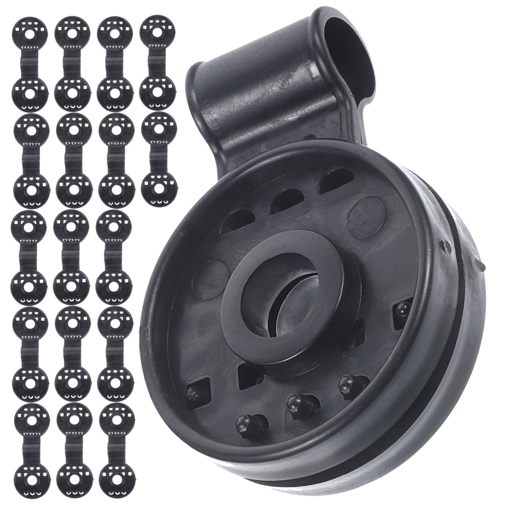 FUNOMOCYA Shade Cloth Clips Heavy Duty Lock Grip Sun Shade Clips for Outdoor Sunshade Netting 100pcs