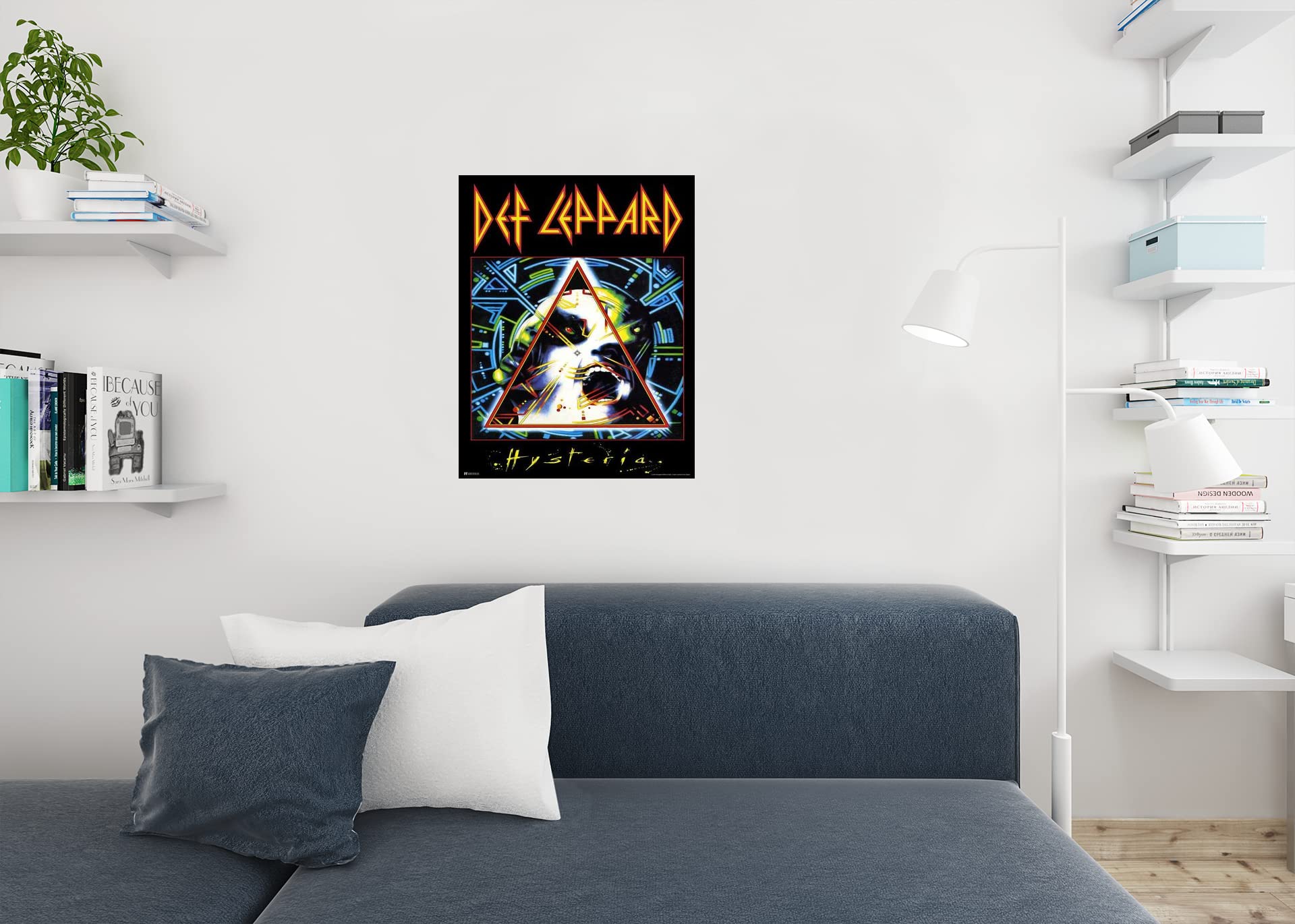 Def Leppard Hysteria Album Cover Heavy Metal Music Merchandise