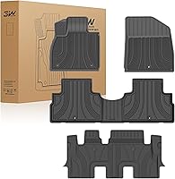 Vista 26 de 3W Alfombrillas para Hyundai Ioniq 5 2022-2024 (solo para consola móvil), revestimiento de suelo de TPE para todo tipo de clima, ajuste