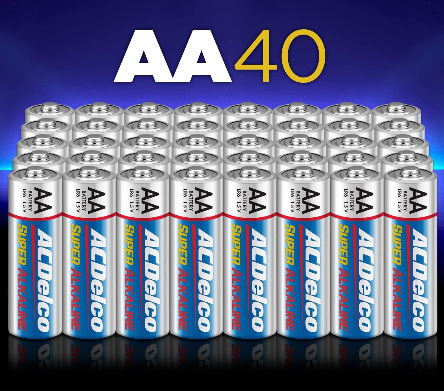 Powermax ACDelco 48-Count AAA Batteries & ACDelco 40-Count AA Batteries