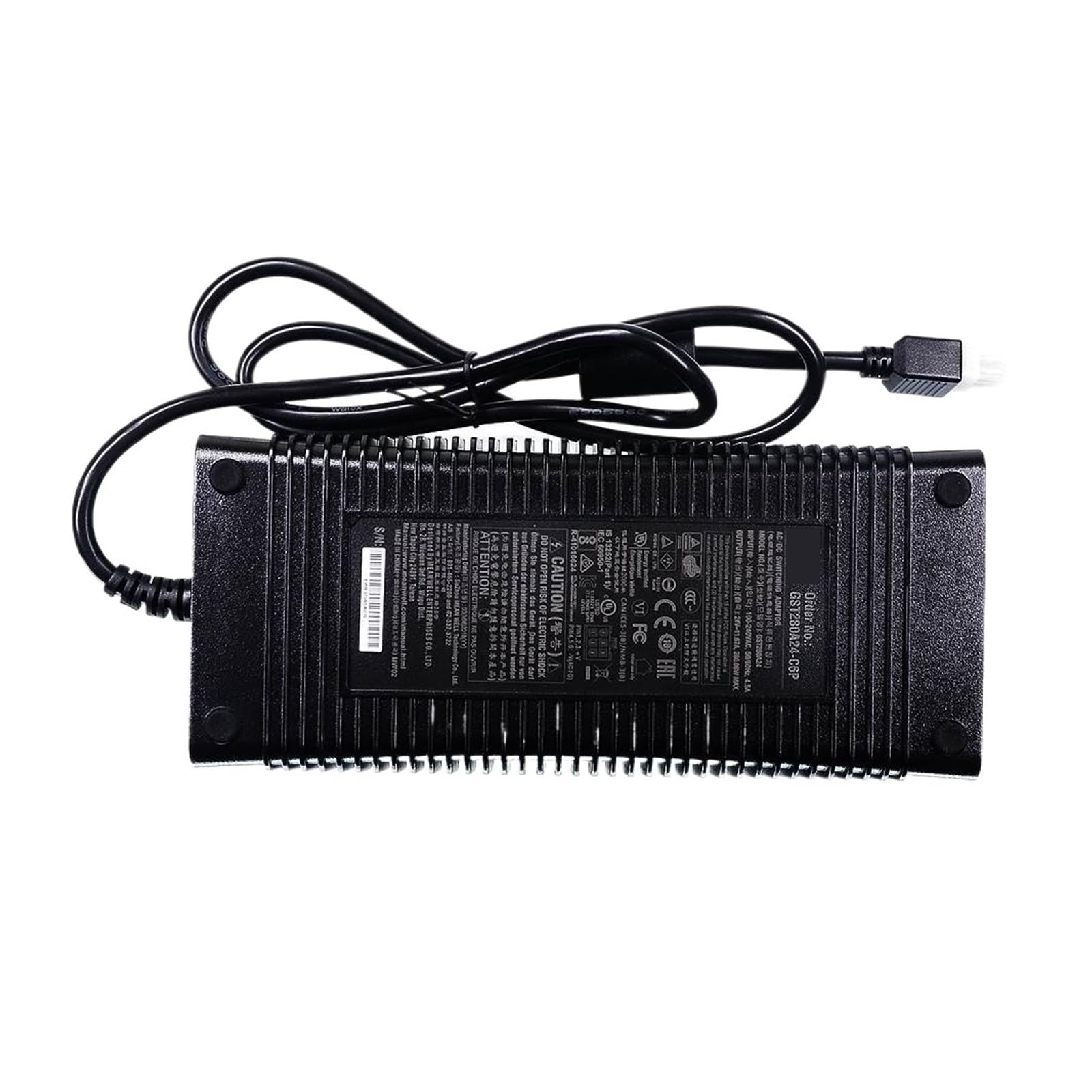 GST280 GST280A15-C6P adaptateur secteur de table 280W CA-CC pour &eacute;cran de contr&ocirc;le