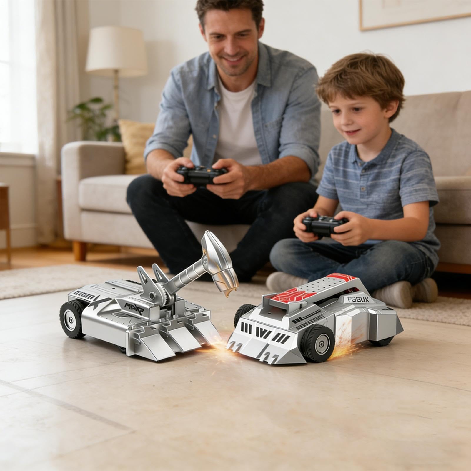 Robots De Combate Con Control Remoto Juguetes De Vehículos Interactivos | Vehículos De Juguete De Combate Para Niños, Niñas, Coleccionistas, Parque, Jardín, Proyectos Escolares Y Actividad De