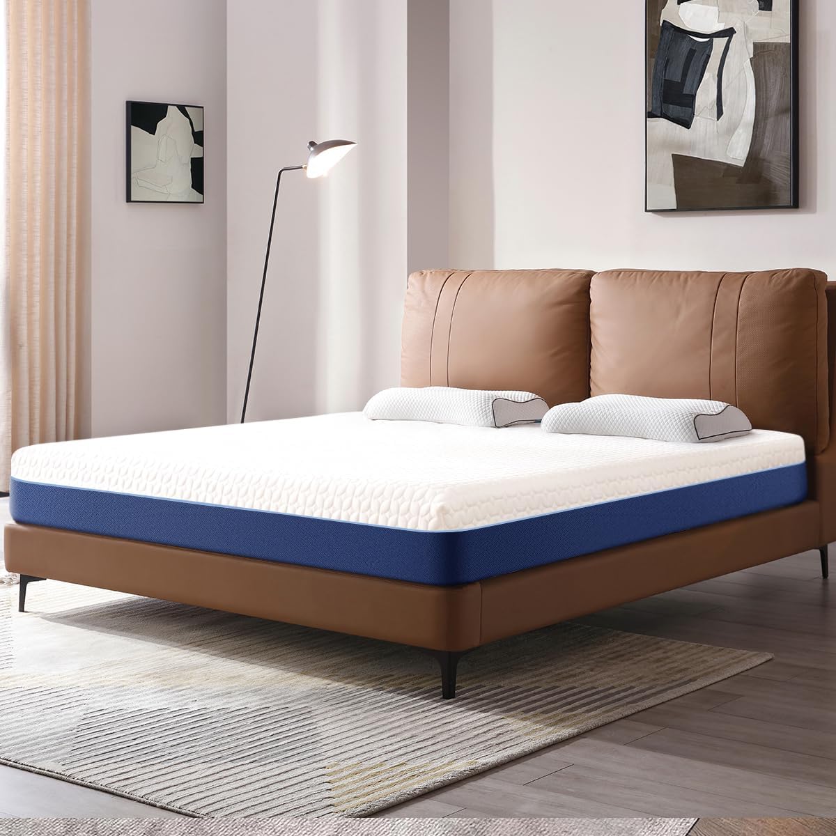 Tripie Twin Mattress, 6 Inch Gel Memory Foam Twin Size