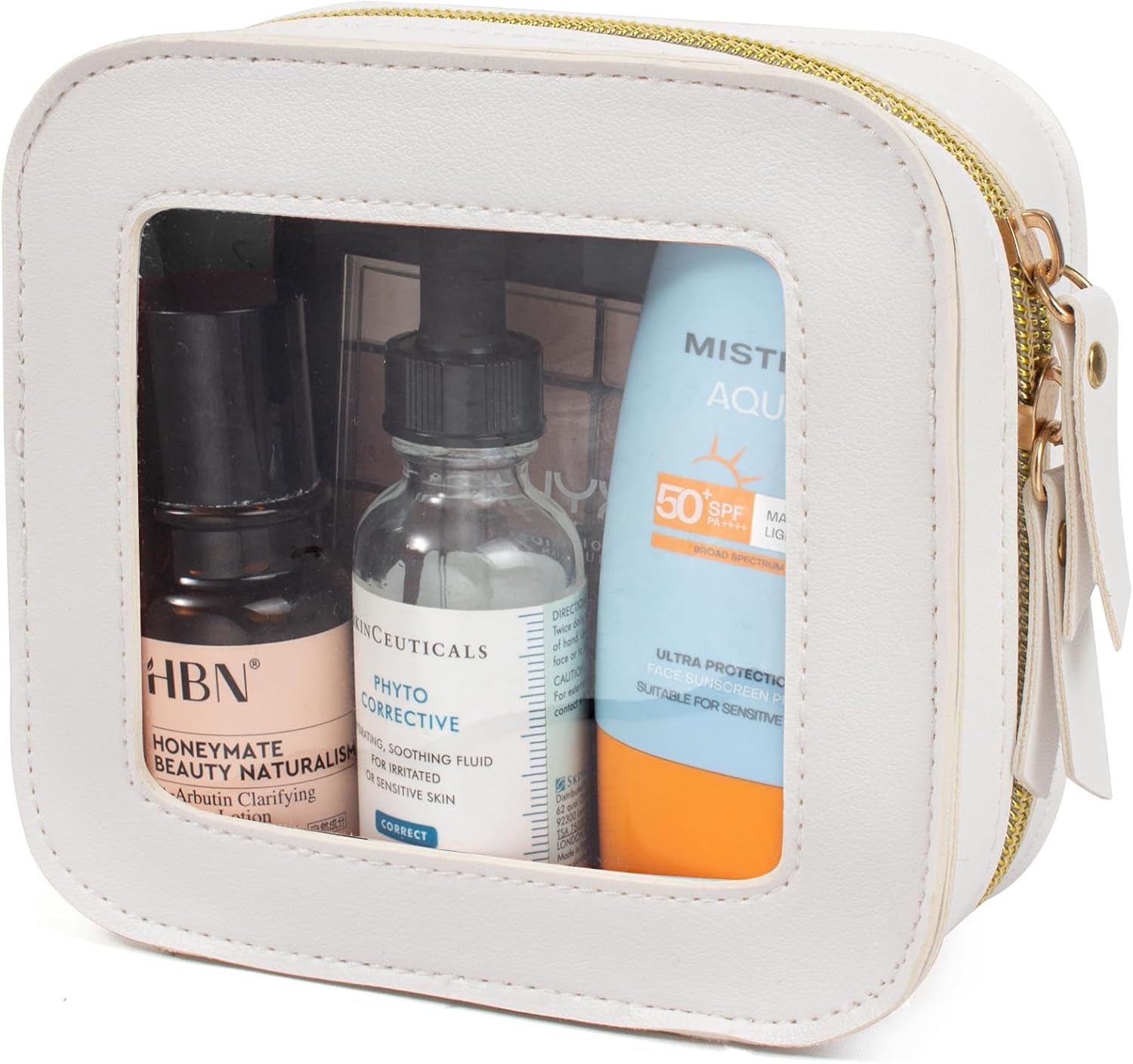 LETGO Mini Makeup Bag,Clear Makeup Bag Cute Travel...