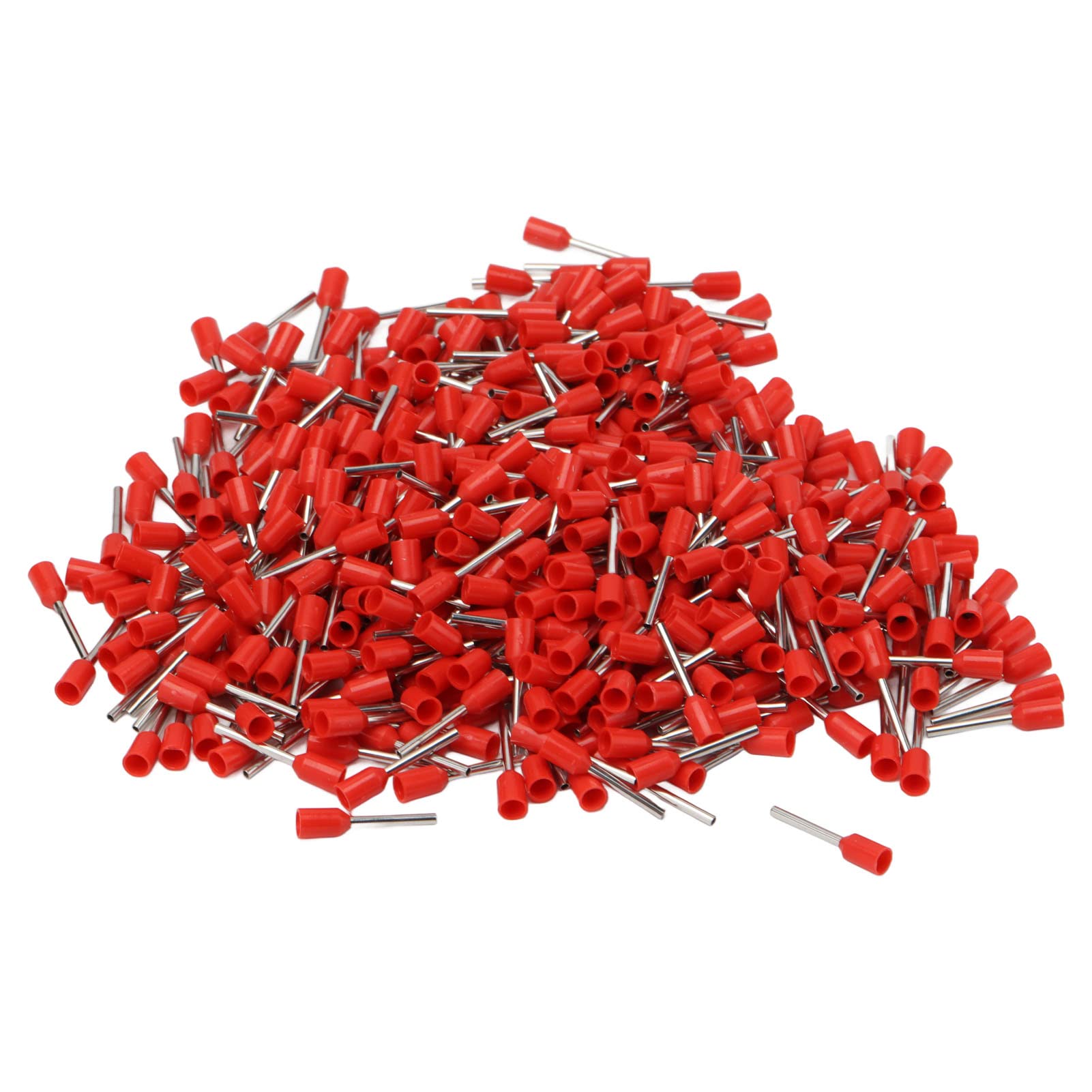 Eujgoov 1000PCS Borne à Embouts Isolés, 0.5mm² AWG 22 Kit D'outils