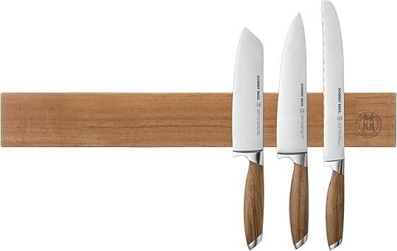 18-inch Acacia Wood Magnetic Wall Bar