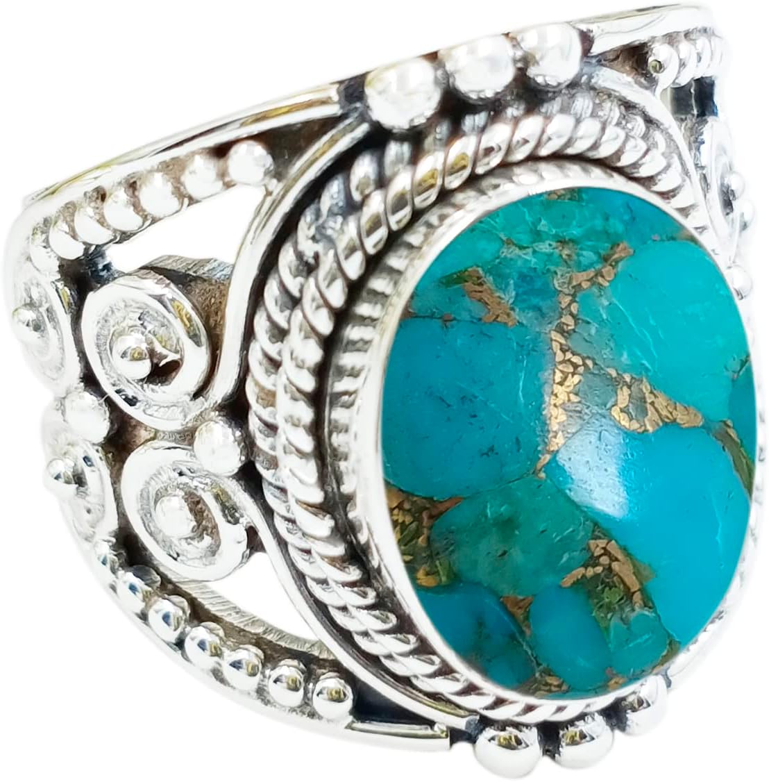 Stunning Natural Gemstone 925 Sterling Silver Handmade Ring For Women Christmas Gift | Anniversary Ring | Surprise Gift For Her (R-1205)