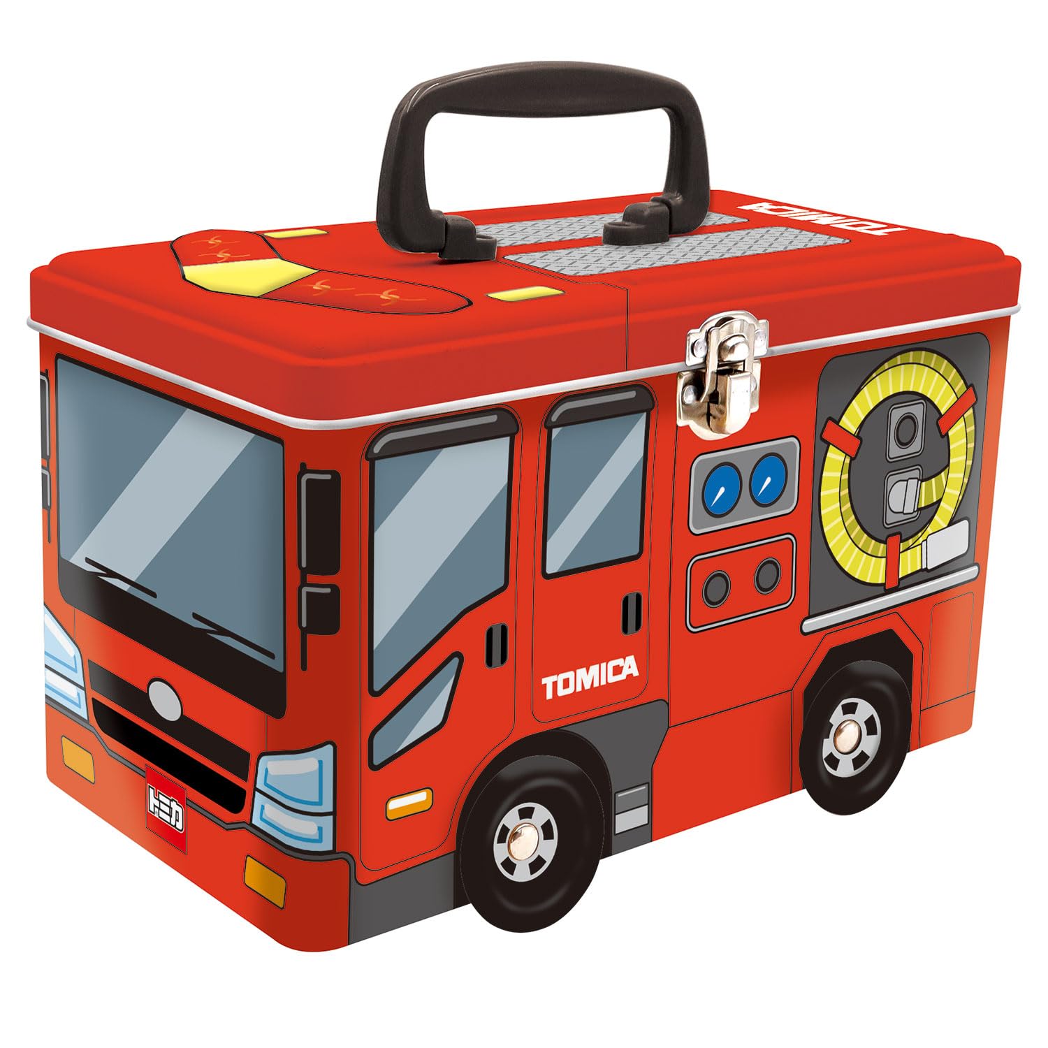 Amazon | ハート(Heart) トミカトランク缶／消防車 菓子詰め合わせ 食
