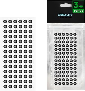 Creality Official 3.0 mm 3D Scanning Marker for 3D Scanner, 3D Tracking Dot Reference Point Markers, Diffuse Reflection Markers（10 Sheet 840 Dots）