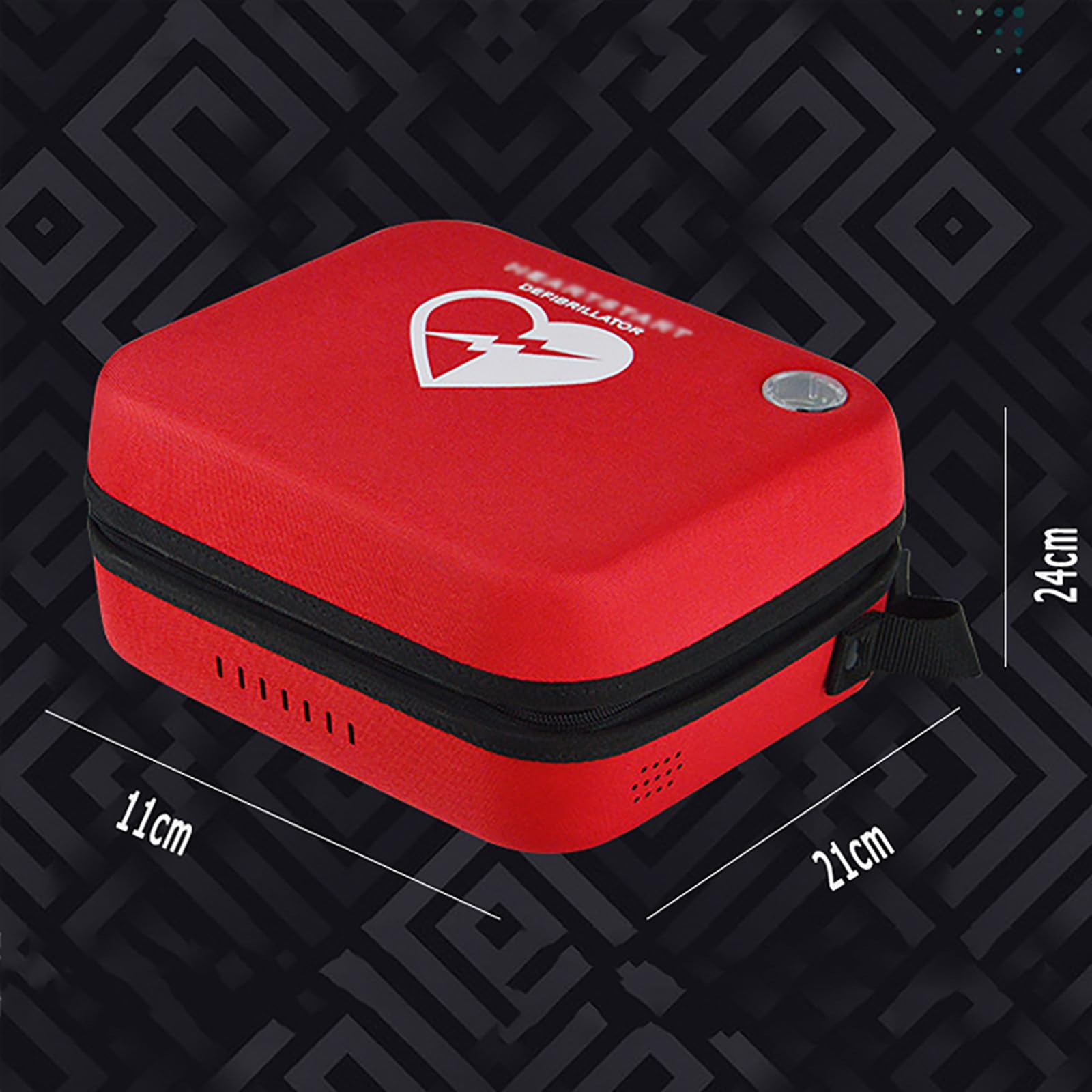 NGARY Tote First Responder, Kit De Emergencia Portátil, Bolsa para Traumatismos con Ventana Pequeña Y Diseño De Orificio De Señal De Control Remoto, para Suministros Médicos