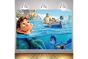 Luca Birthday Party Decoration, 5x3ft Luca Party Background