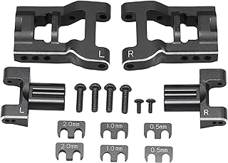 アルミ製 可変式リヤ ショート Hアームセット (アルミ製・面取加工済) YD-2/YD4用 Y2-008RAS