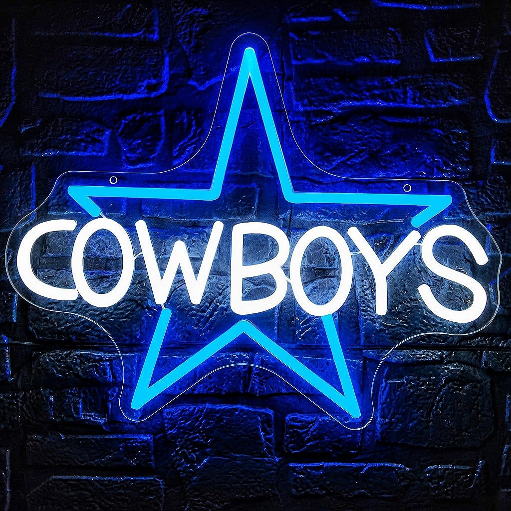 Football Neon Sign for Wall Decor Football LED Light Sign Sport Neon Sign Sports Decor for Man Cave Dimmable Garage Bar Bedroom Club Party Birthday Gifts for Men Boys Sports Fans Size16.1*13 in(XD135)