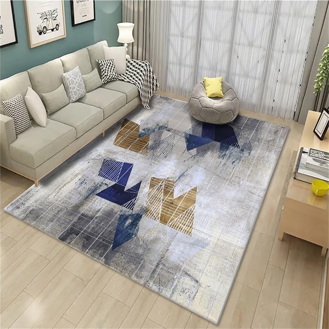 Tapis chambre enfant fille garçon 90x200 grand tapis de bureau étude