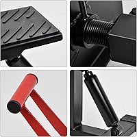 Vista 6 de Soporte de elevación para motocicleta, elevador, altura ajustable, accesorios para bici de cross