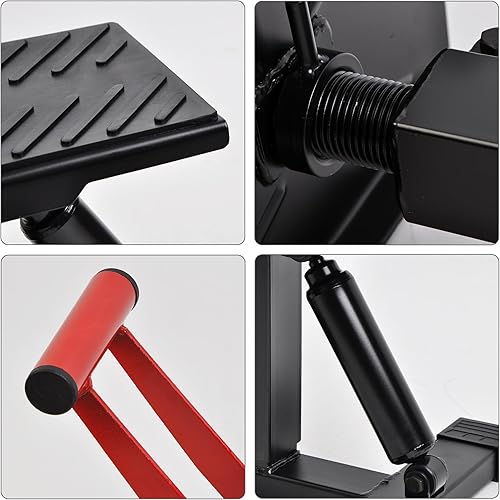 Miniatura 6 de Soporte de elevación para motocicleta, elevador, altura ajustable, accesorios para bici de cross