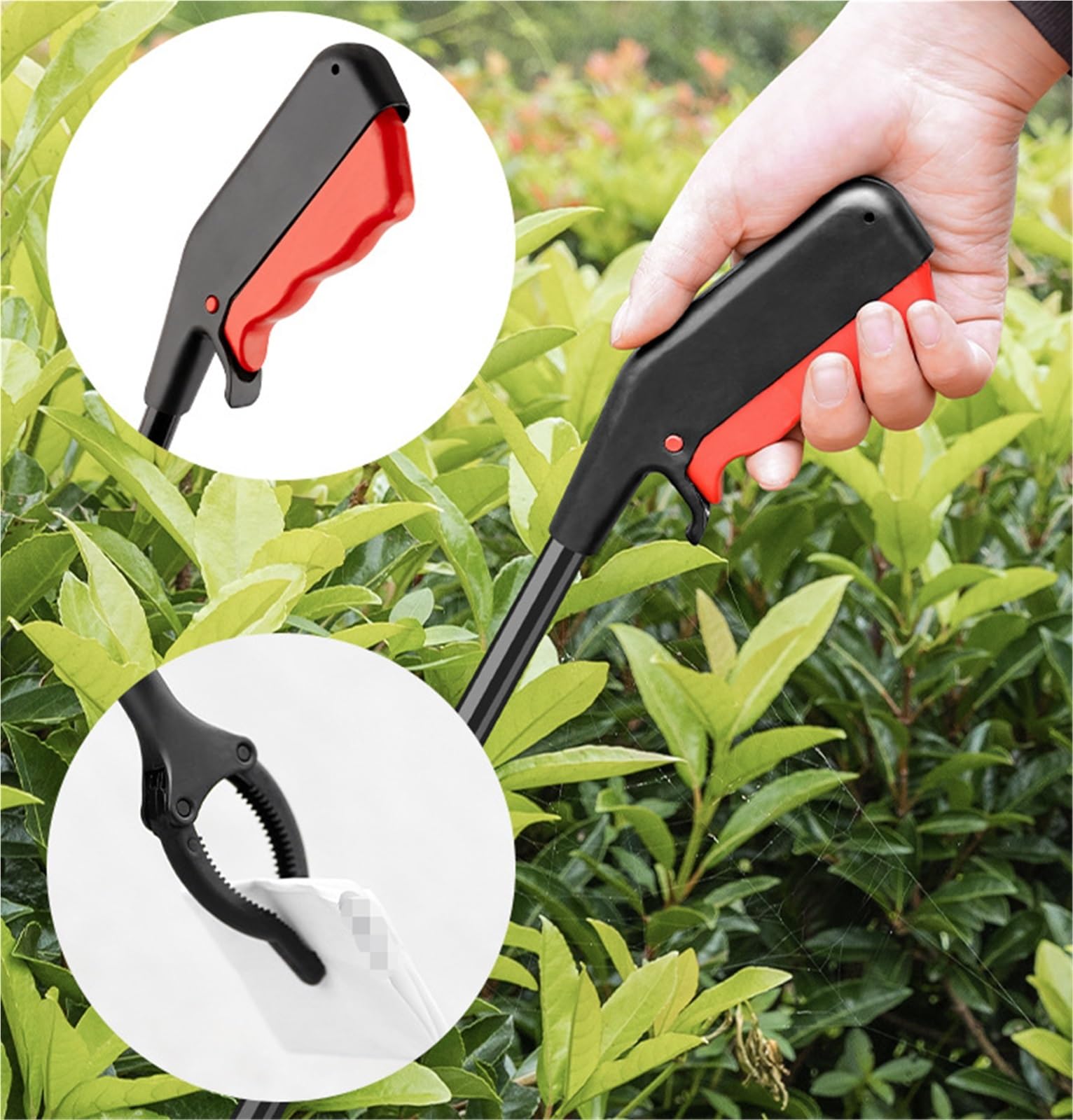 Greifer für Senioren Müllgreifer Reacher Grabber Tool Müllsammler Müllgreifer Gartenabfallsammler Grabber Greifhilfe Gripper