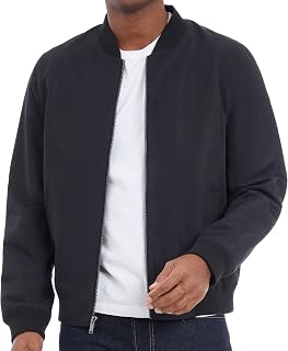 campera bomber ligera para hombre, resistente al viento y al agua