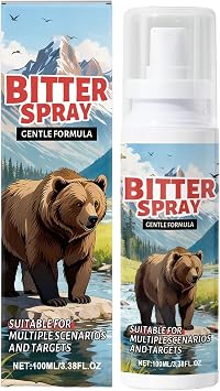 Bear Spray Self Defense | 100ml Bear Protection Spray - Travel Animal Mist - for Garden, Backyard, Camping, Travel, Outdoors, Mountains, Cities, Climbing, Adventures